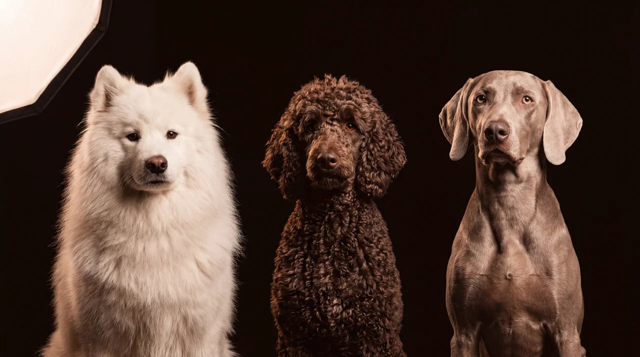 Not all dogs have the same coat.